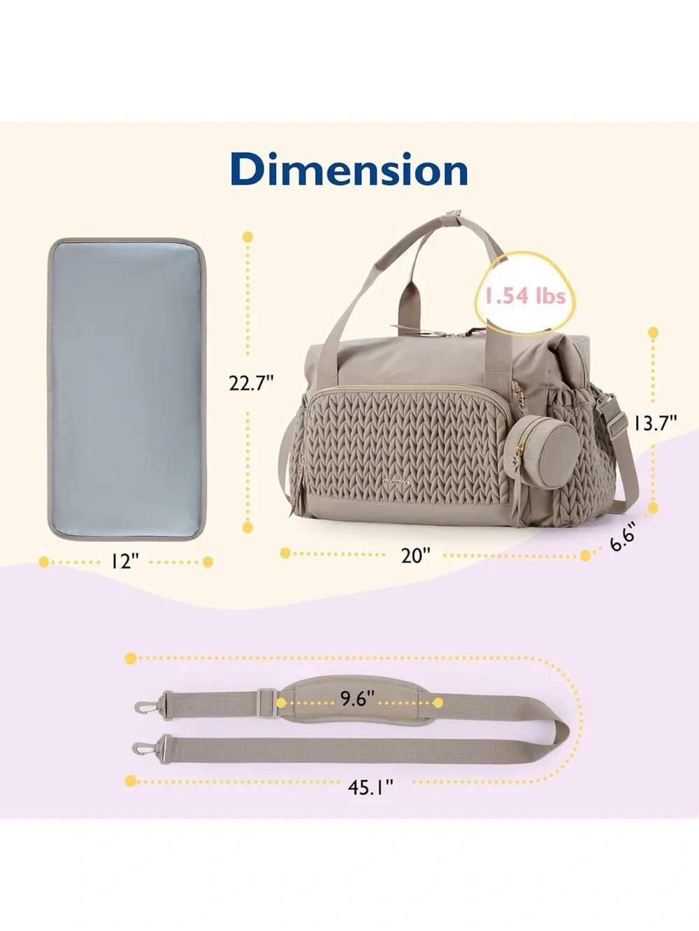 Diaper Bag Travel - Mommore